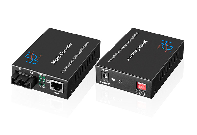 10/100/1000M Gigabit Ethernet Media Converter 