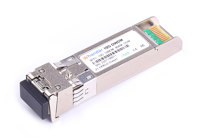 10G DWDM SFP+ Transceiver  Duplex L C80Km